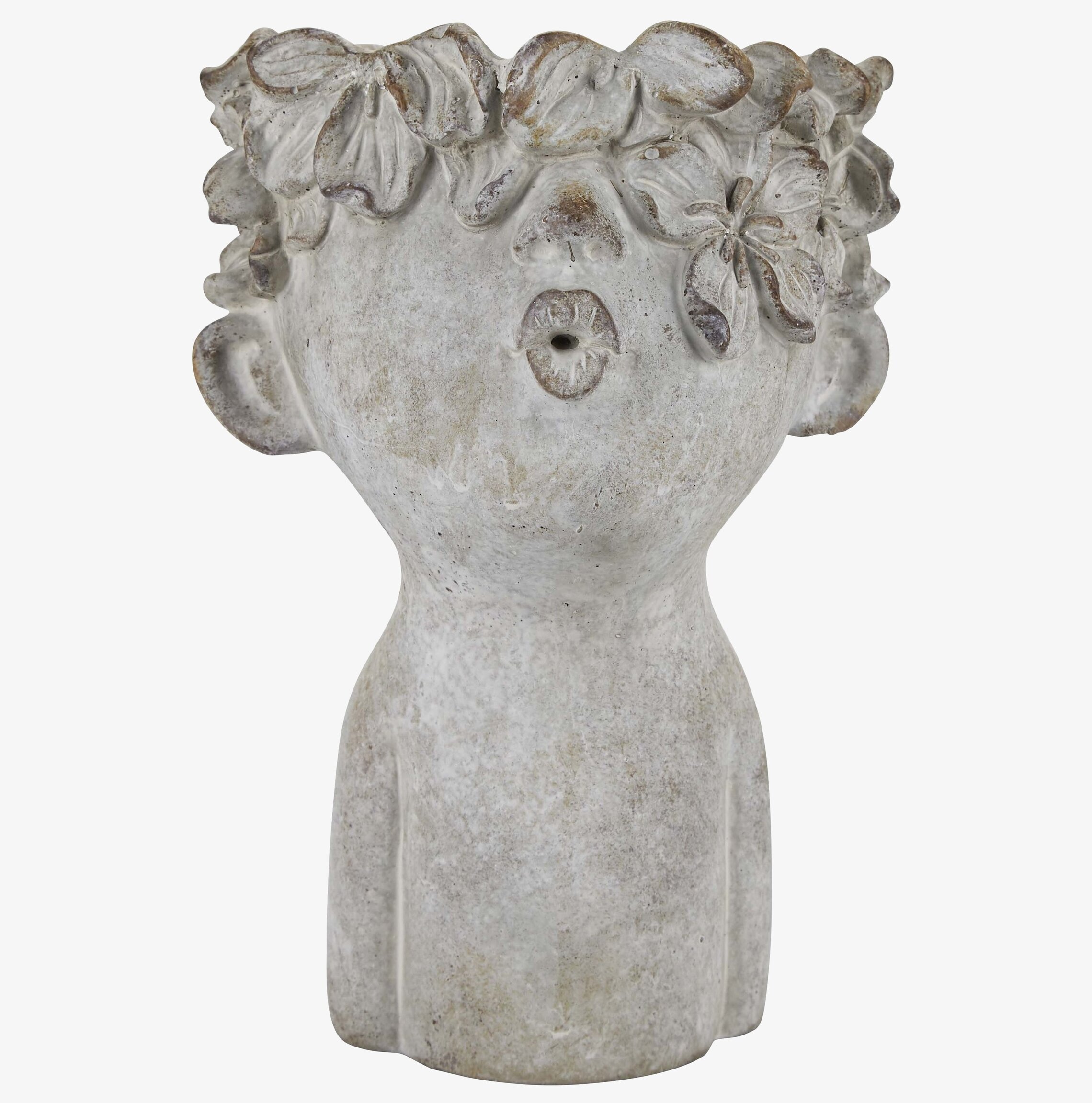 Blomkruka Kvinna Ansikte L från Bahne med antik design