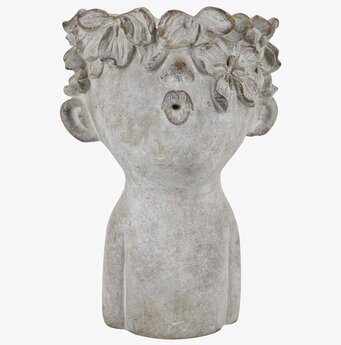 Blomkruka Kvinna Ansikte L från Bahne med antik design