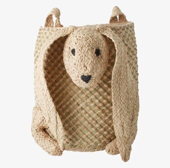 Förvaringskorg Vägg Kanin Rice Förvaringslådor och korgar Boxar Förvaringsboxar Porslinsboxar Trälådor Smyckesboxar i porslin Förvaringsbrickor Murstensformar