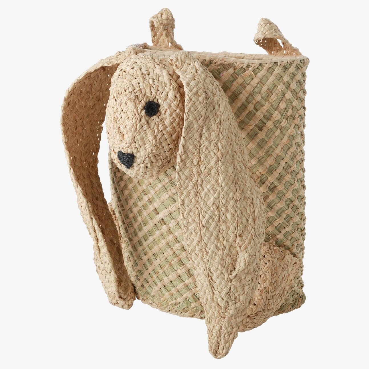 Förvaringskorg Vägg Kanin från Rice i flätat sjögräs