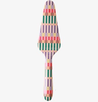 Tårtspade Let´s Summer från Rice med färgglatt mönster