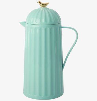 Termos Gold Bird Dark Mint från Rice i mörk mintfärg