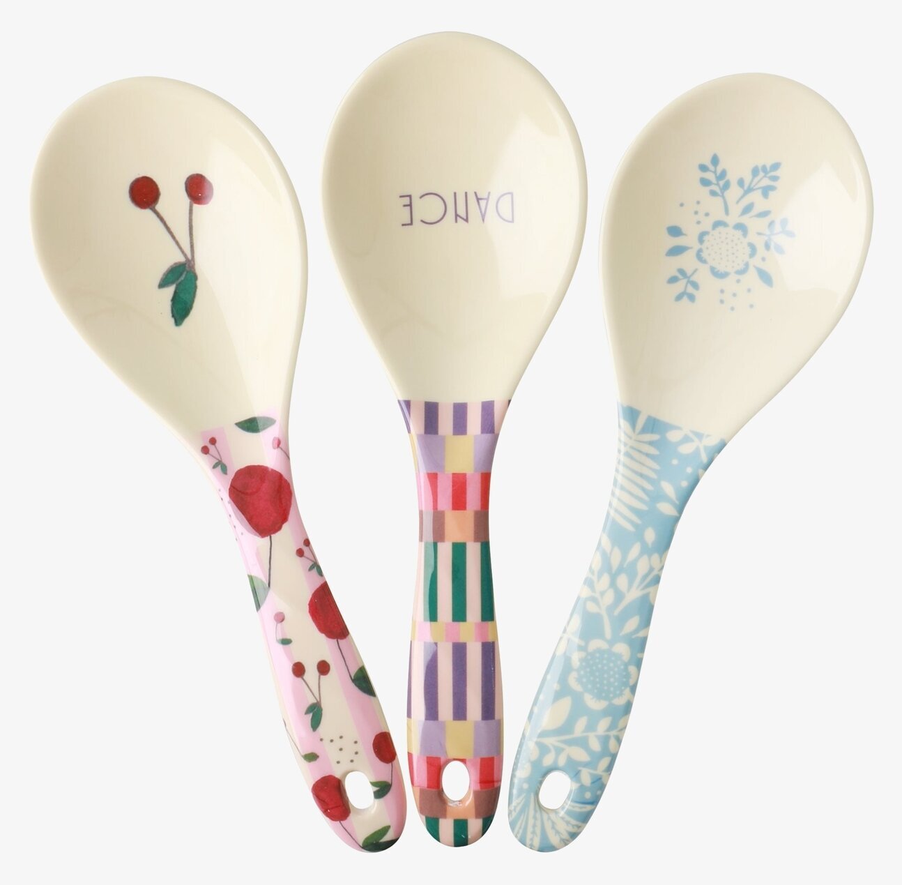 Salladssked - Let´s Summer från Rice i färgglada mönster