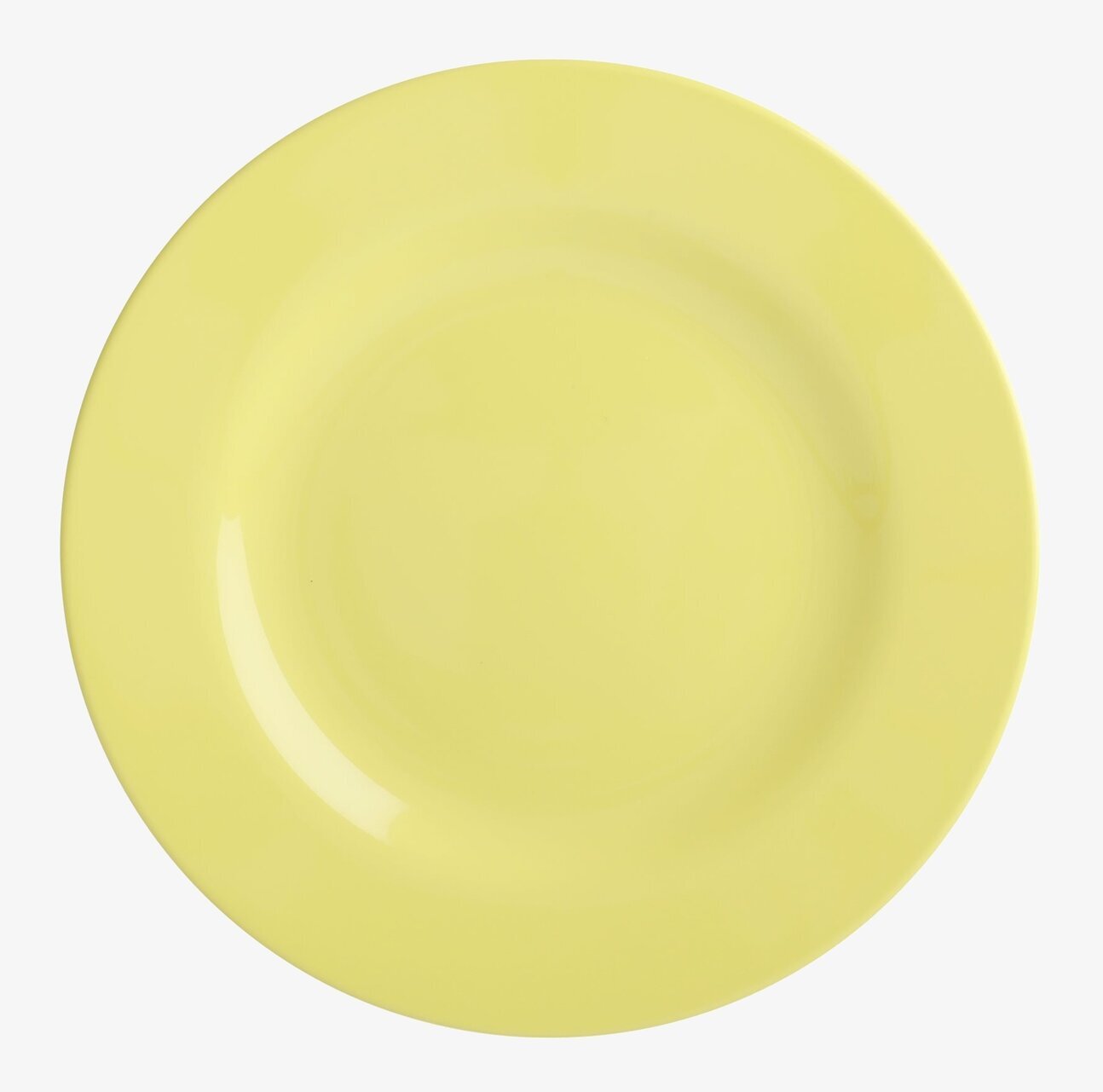 Assietter 6-Pack - Let´s Summer Print från Rice, gul färg