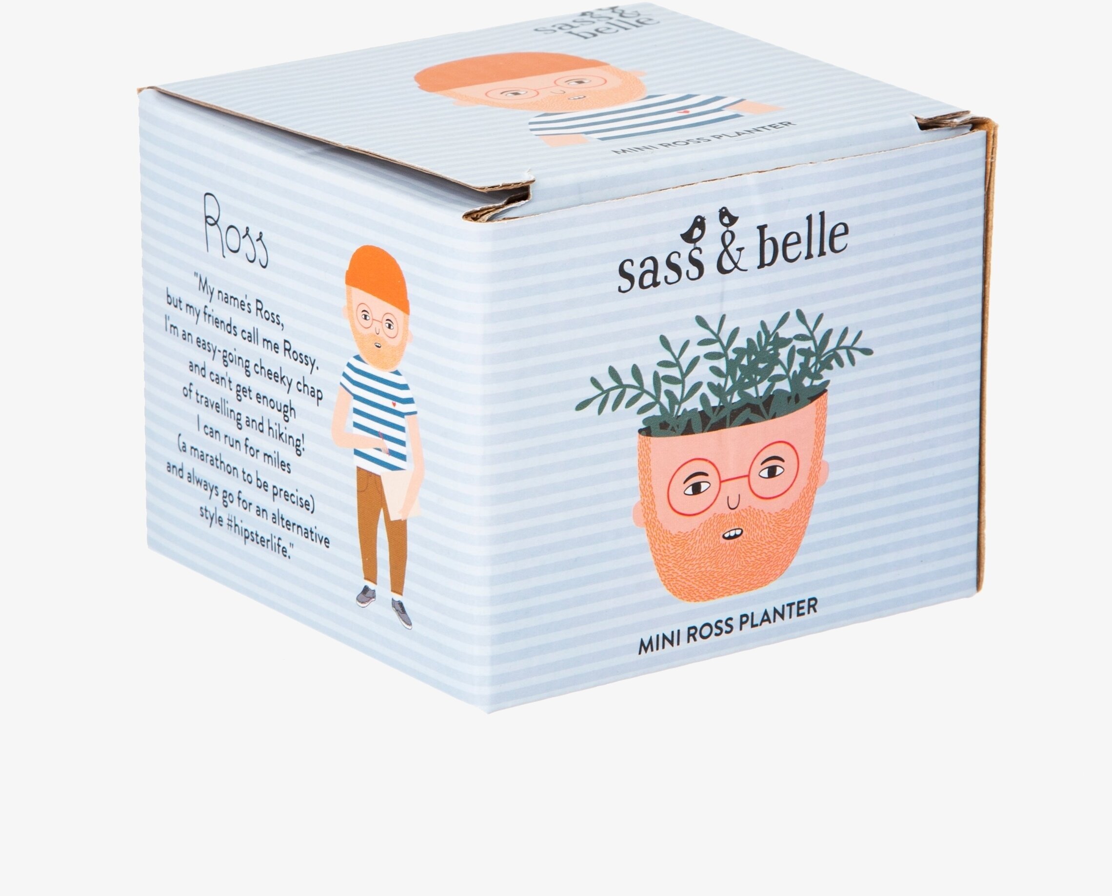 Kruka Mini Ross från Sass & Belle i en vit bakgrund