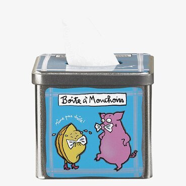 Ansiktsservetter i box från Annat med färgglad design