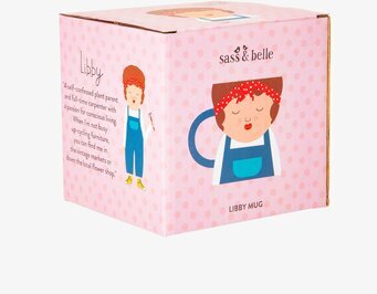 Mugg Libby Sass & Belle Muggar/koppar i porslin, keramik, papper eller biologiskt material organiskt ekologiskt Termomuggar