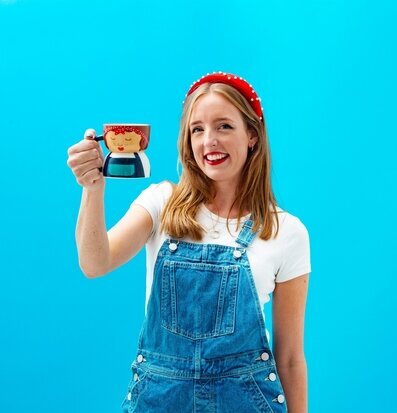 Mugg Libby Sass & Belle Muggar/koppar i porslin, keramik, papper eller biologiskt material organiskt ekologiskt Termomuggar