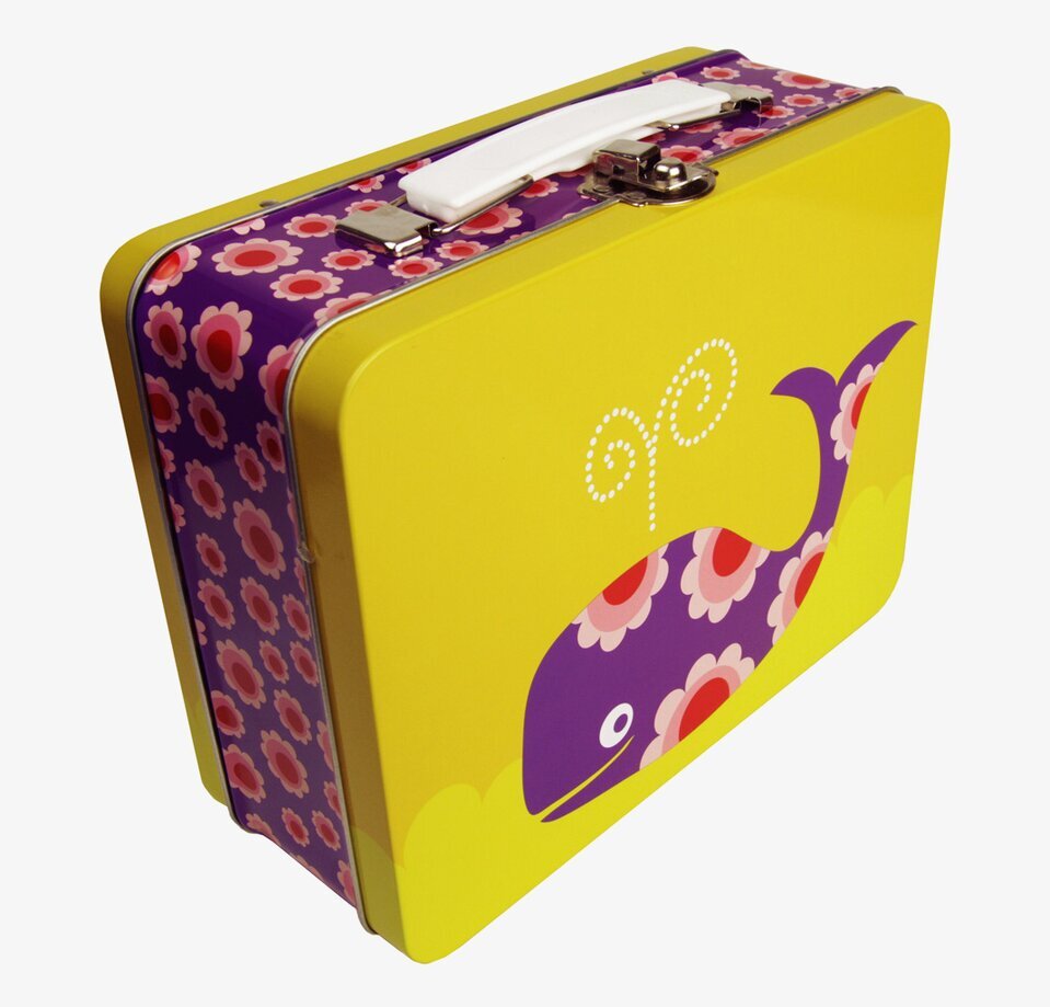 Lunchbox - Lila val från Blafre med färgstark design