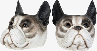 Kruka Bulldog Grå från A Lot Decoration med detaljerad design