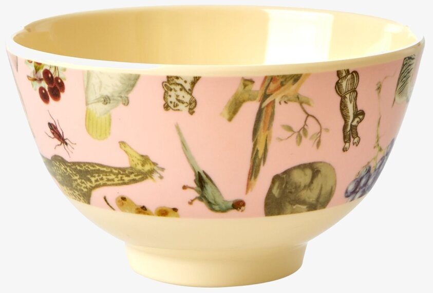 Liten Skål Pink Art Print från Rice med naturinspirerade motiv