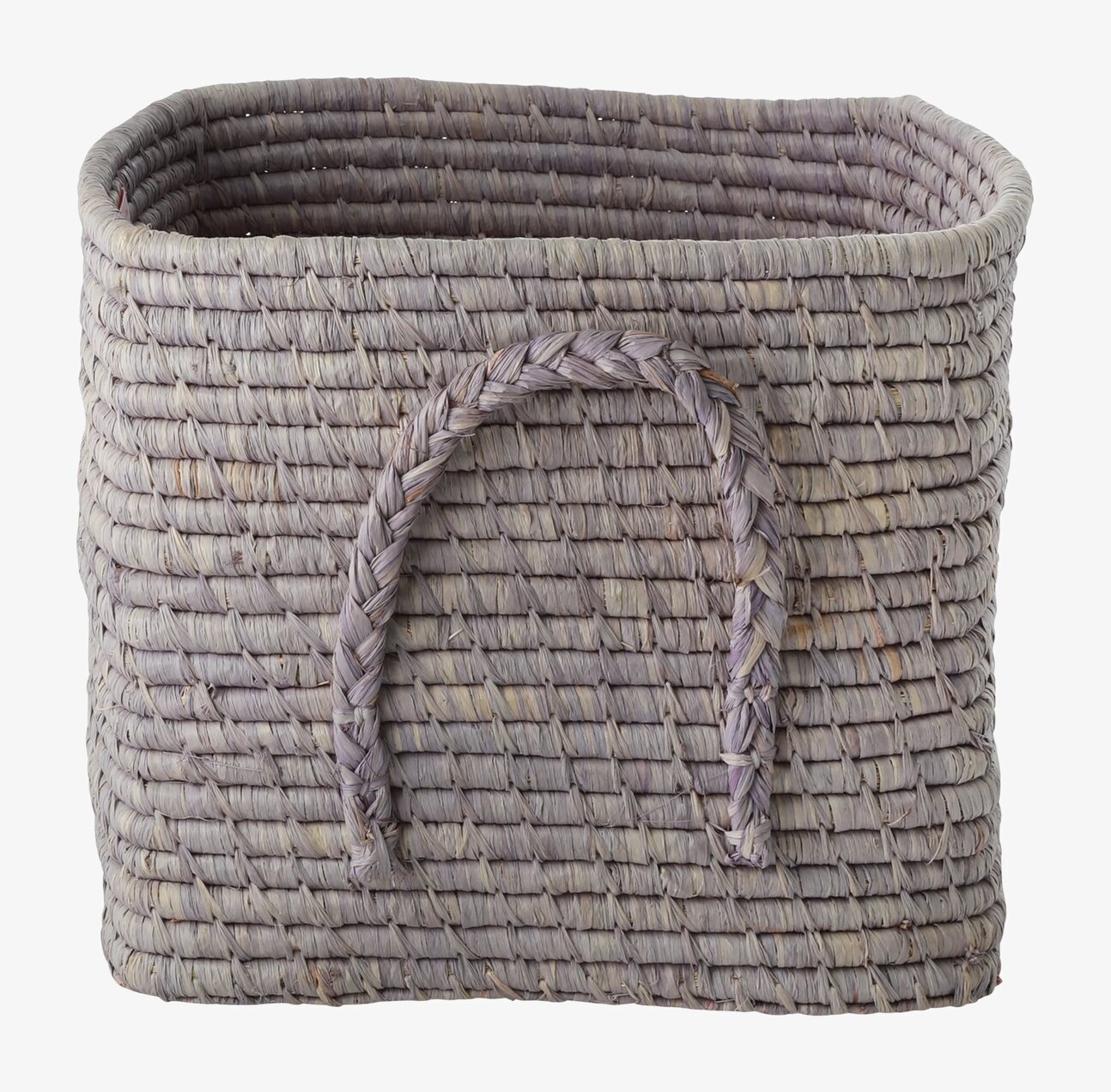 Förvaringskorg Soft Lavender från Rice i lavendelfärgat sjögräs