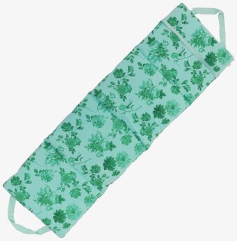 Strandbädd Green Rose Print från Rice med gröna rosor