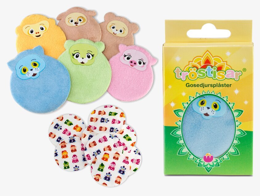 Tröstisar Gosedjursplåster 5-pack från varumärket Tröstisar