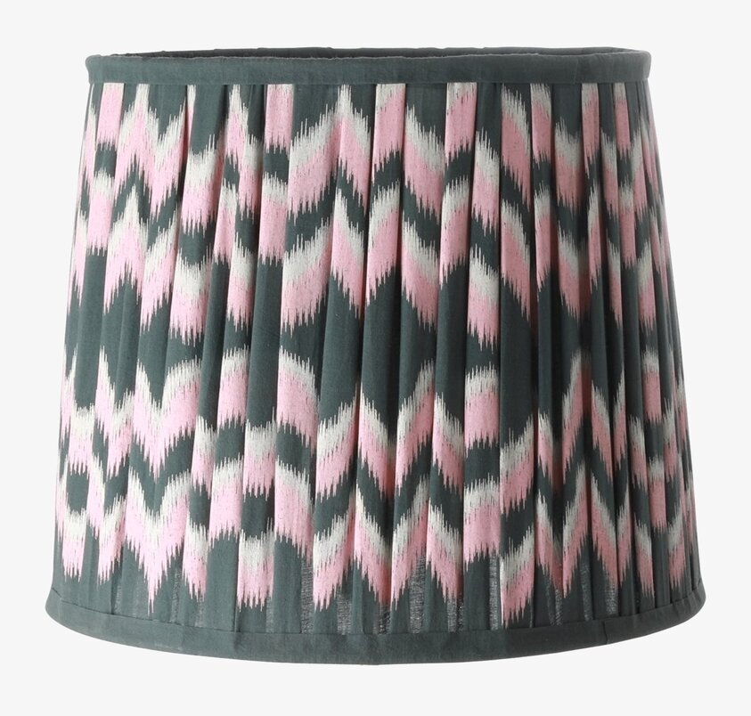 Lampskärm Medium Dip Dye Design från Rice i rosa och grått