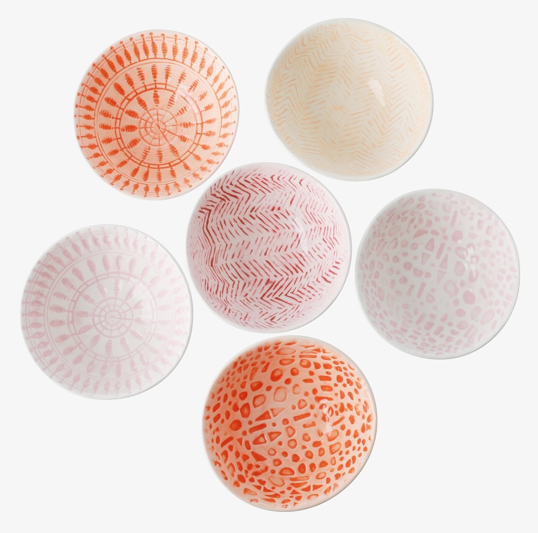 Dippskål Keramik från Rice med unika färger och mönster