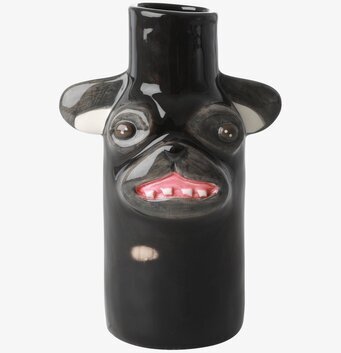 Vas Otto Dog Shape Small från Rice i form av ett hundhuvud