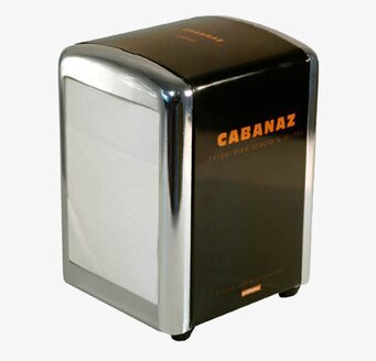 Servettställ svart från Cabanaz med stilren och modern design