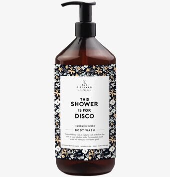 Body Wash - Disco från The Gift Label i mörkbrun pumpflaska