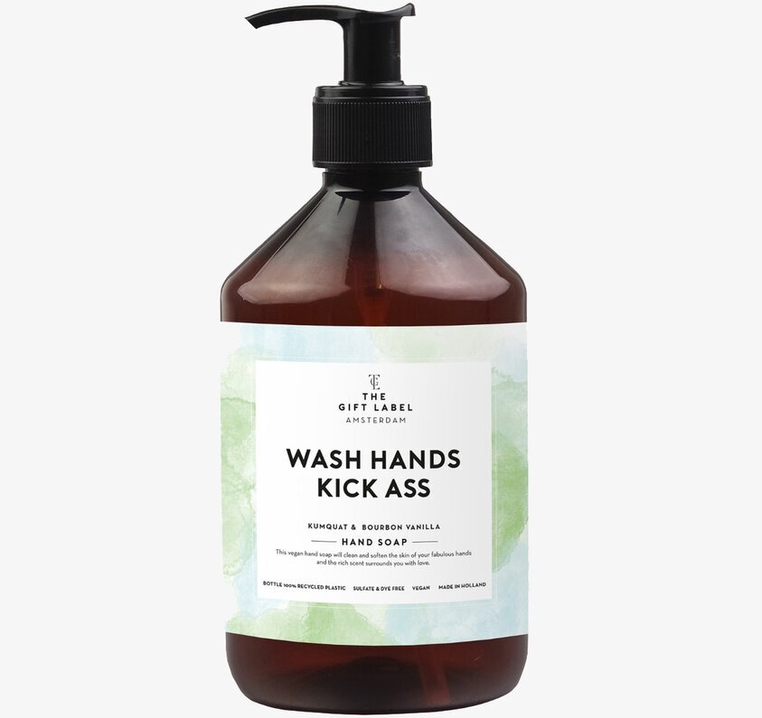 Handtvål - Wash Hands Kick Ass från The Gift Label