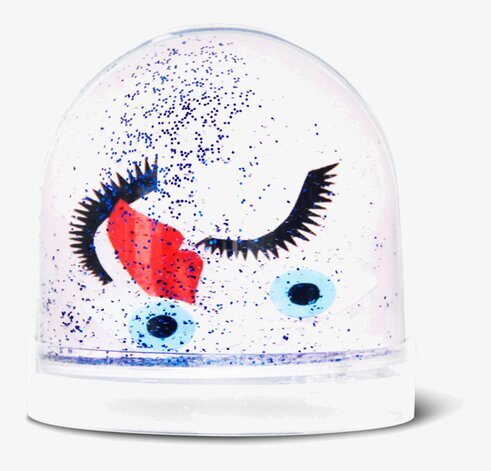 Snöglob Crazy Nights M från Shake it Baby med ögon och glitter