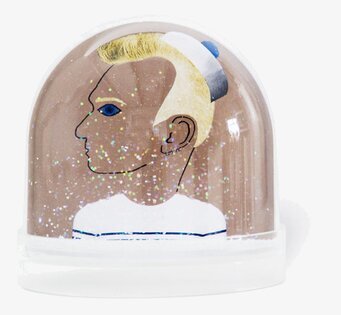 Snöglob Jean Paul Iconic XL från Shake it Baby, glittrande