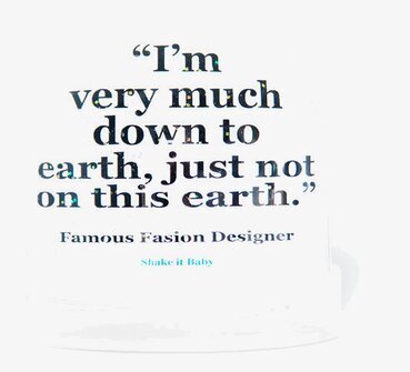 Snöglob Karl Iconic M från Shake it Baby med citat och snö