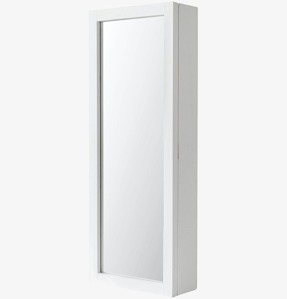 Nyckelskåp Med Spegel Vit från A Lot Decoration i vit färg