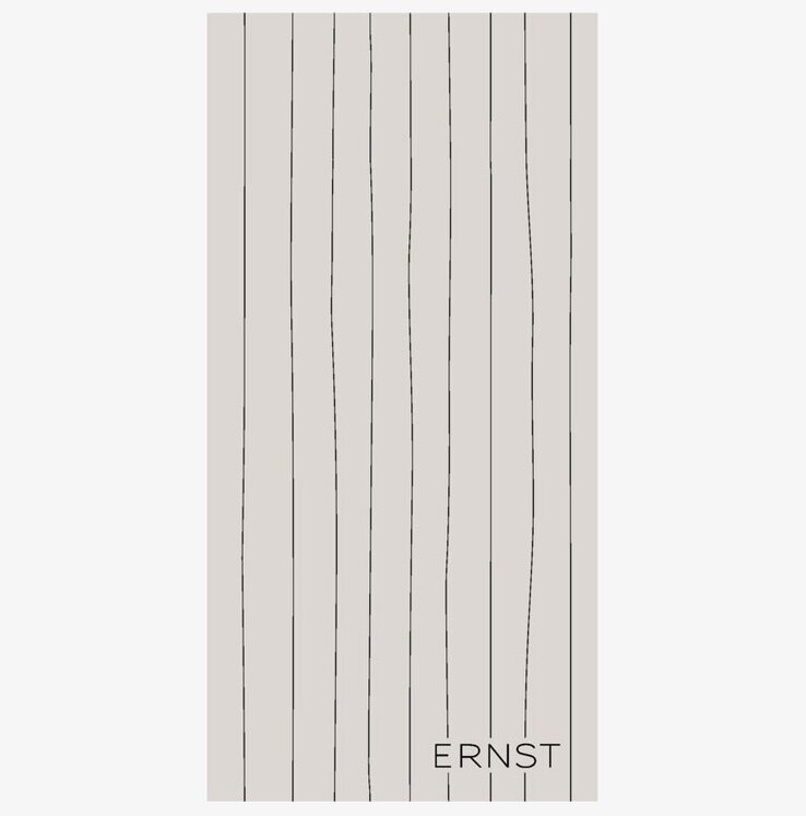 Servetter - Svart Rand från Ernst med enkel och stilren design