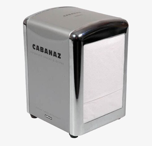 Servettställ stålgrå från Cabanaz i robust och elegant design