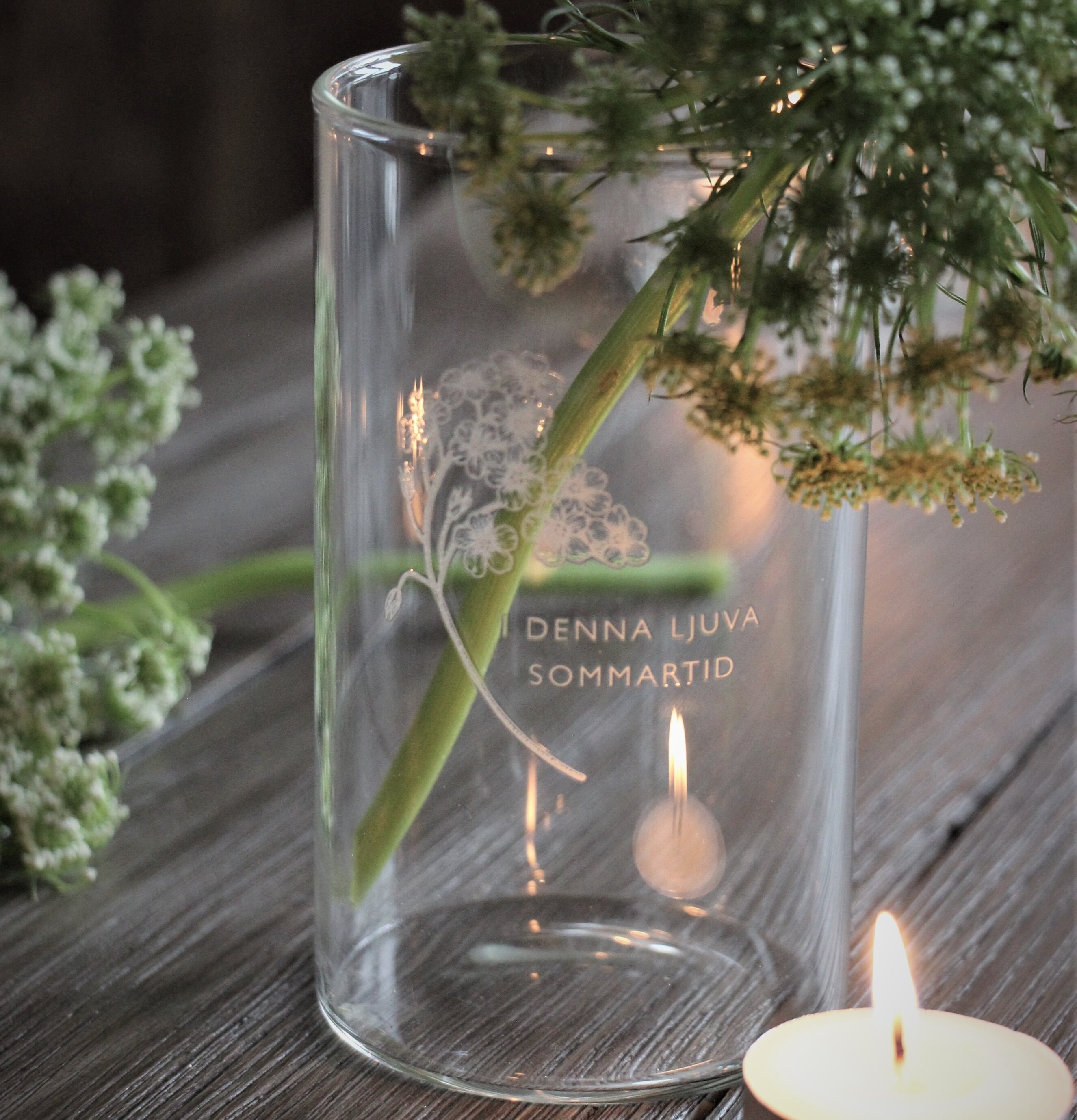 Ljuslykta - I Denna Ljuva Sommartid från Majas Cottage