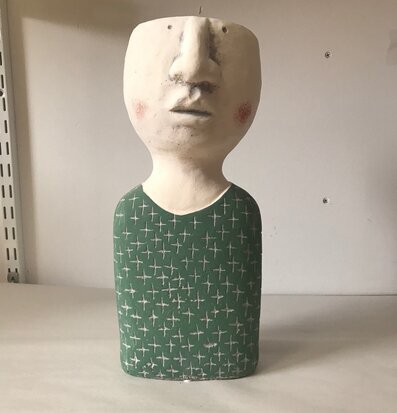 Blomkruka Ansikte Grön från Multi Agentur, unik inredning