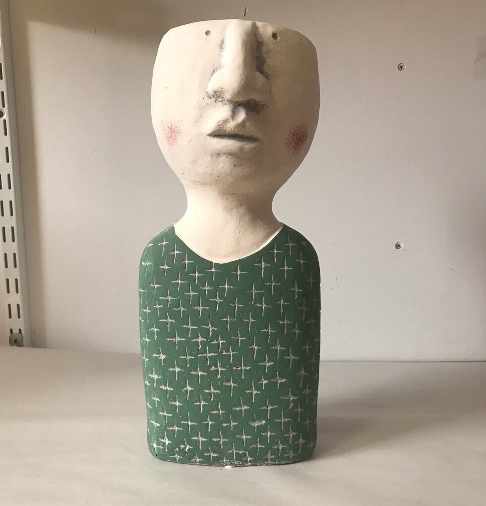 Blomkruka Ansikte Grön från Multi Agentur, unik inredning