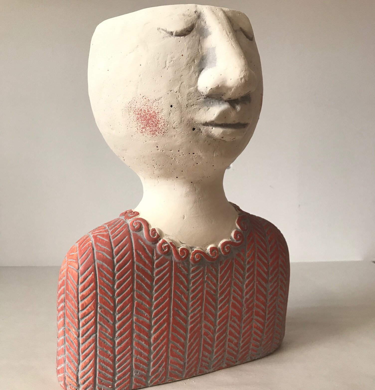 Blomkruka Ansikte Rosa från Multi Agentur med detaljerad design