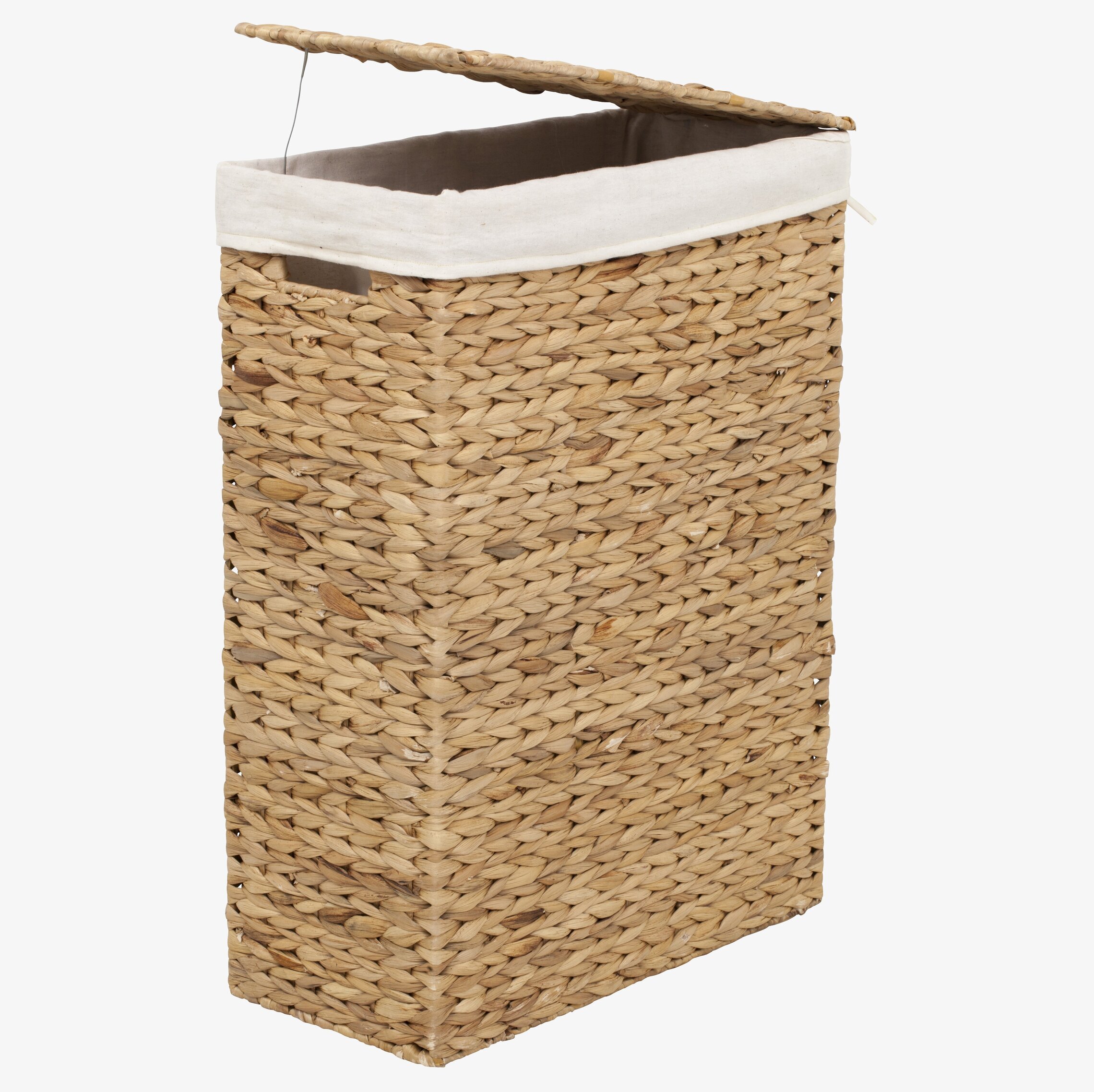 Tvättkorg Flätad Vattenhyacinth från Dixie i naturlig miljö