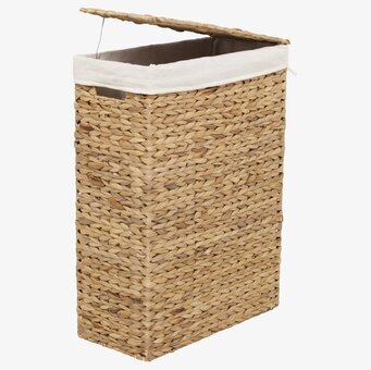 Tvättkorg Flätad Vattenhyacinth från Dixie i naturlig miljö