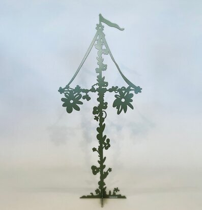 #ÄlskaPlåt Midsommarstång Grön Liten från Älskaplåt