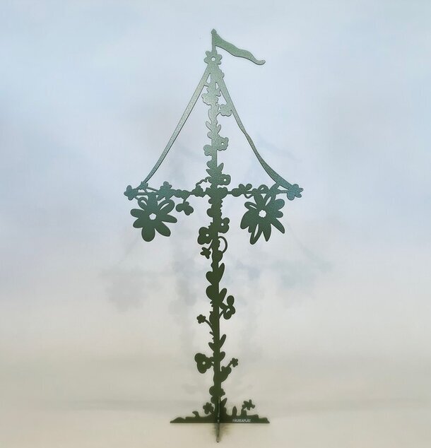 #ÄlskaPlåt Midsommarstång Grön Liten från Älskaplåt