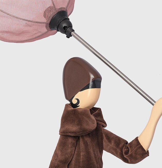 Bordslampa Sia från Skitso med konstnärlig kvinnofigur