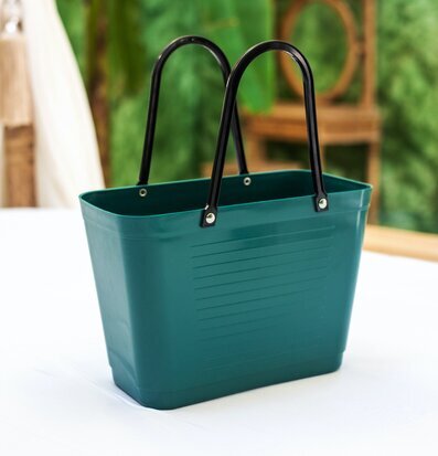 Väska Liten Hinza Mörkgrön - Green Plastic från Hinza