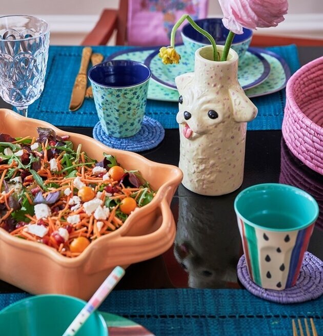 Ugnsform Medium Aprikos från Rice på ett vackert dukat bord