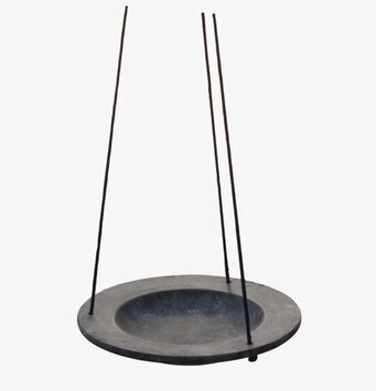 Fågelbad Gråsparv Mellan från Eldgarden i trädgårdsmiljö