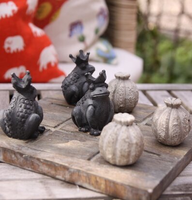 Brädspel Tre I Rad från Eldgarden med grodor och frökapslar