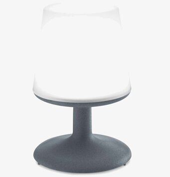 Lampa Light To Go LED Organic Deep Grey från Koziol