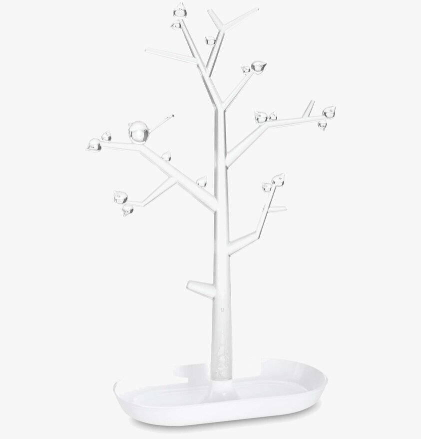 Smyckesträd Vit från Koziol med grenar för smycken