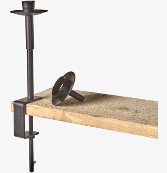 Ljusstake Skruvstäd 17 cm från I AM Interior på träyta