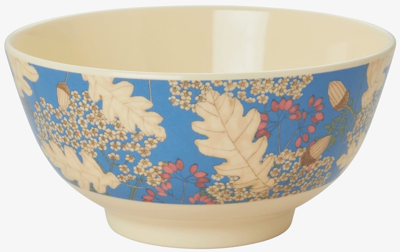 Skål Autumn & Acorns Print från Rice med höstmotiv