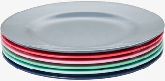 Assietter 6-Pack - Believe In Red Lipstick från Rice