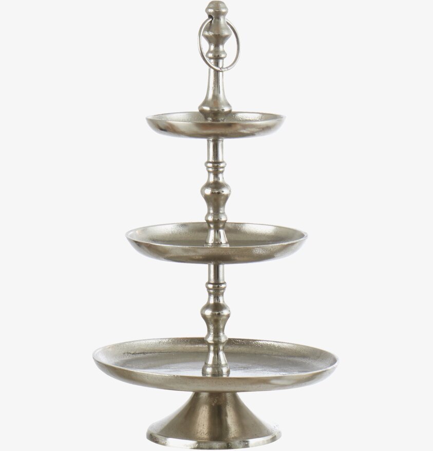 Kakfat Carter Silver från Affari på vit bakgrund