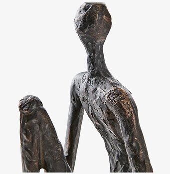 Staty Pose Brons/Svart från Affari i abstrakt mänsklig form